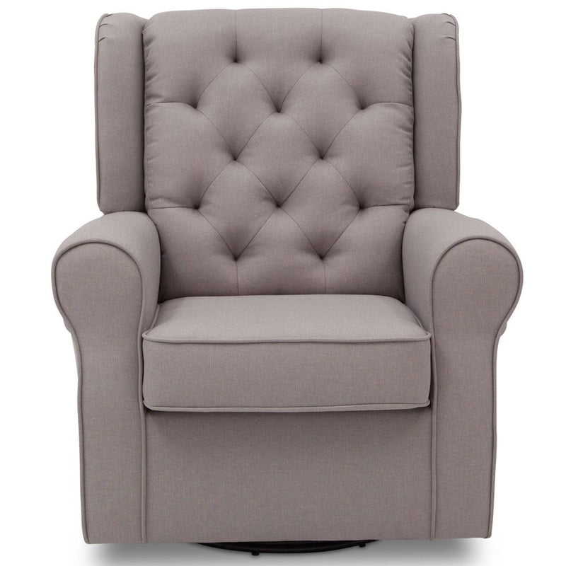 Delta Children Emma Nursery Glider Swivel Rocker Chair - French Gray (LOCAL PICKUP ONLY)