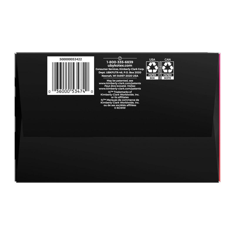 U by Kotex CleanWear Ultra Thin Pads with Wings - Regular - Unscented - 46ct