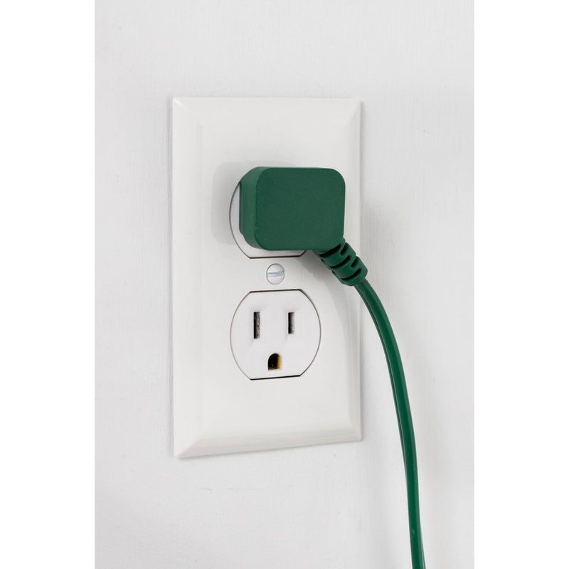 Philips 6' 3-Outlet Polarized Extension Cord Indoor Green