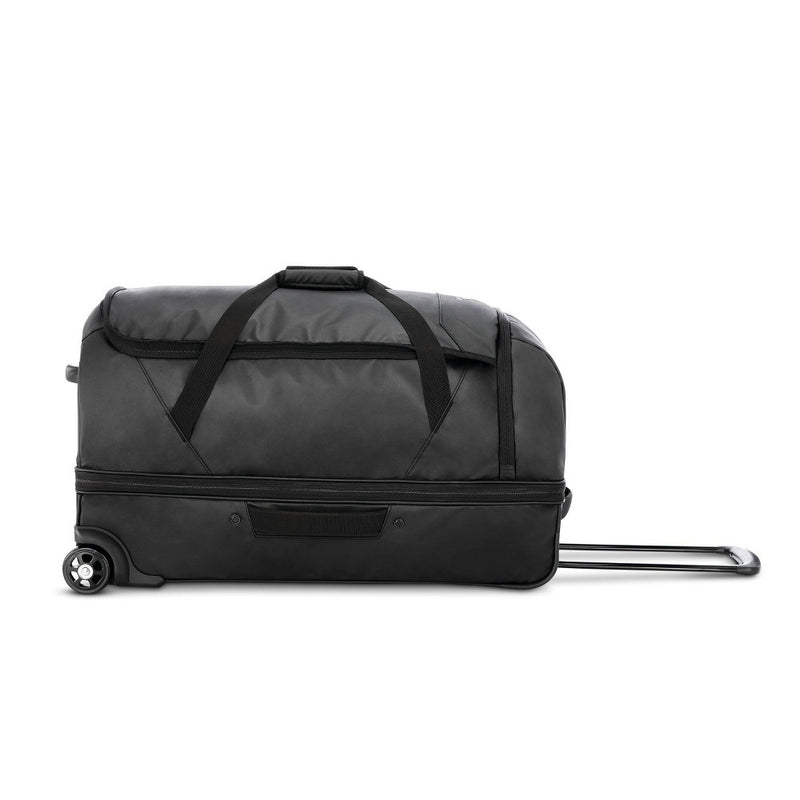 High Sierra 28" Wheeled Drop Bottom Duffel Bag - Black Graphic Carton (LOCAL PICKUP ONLY)