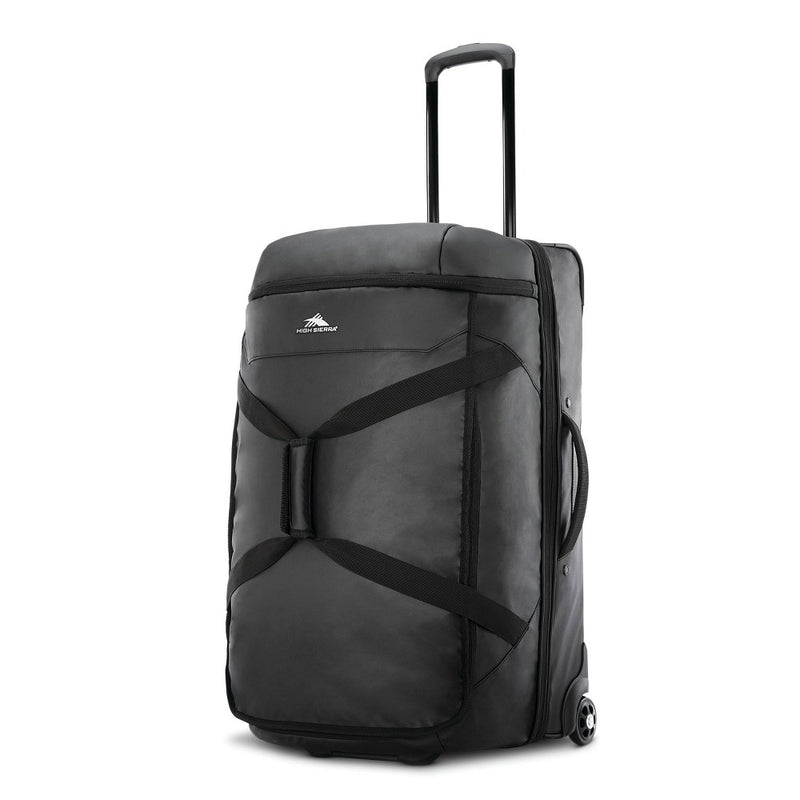 High Sierra 28" Wheeled Drop Bottom Duffel Bag - Black Graphic Carton (LOCAL PICKUP ONLY)