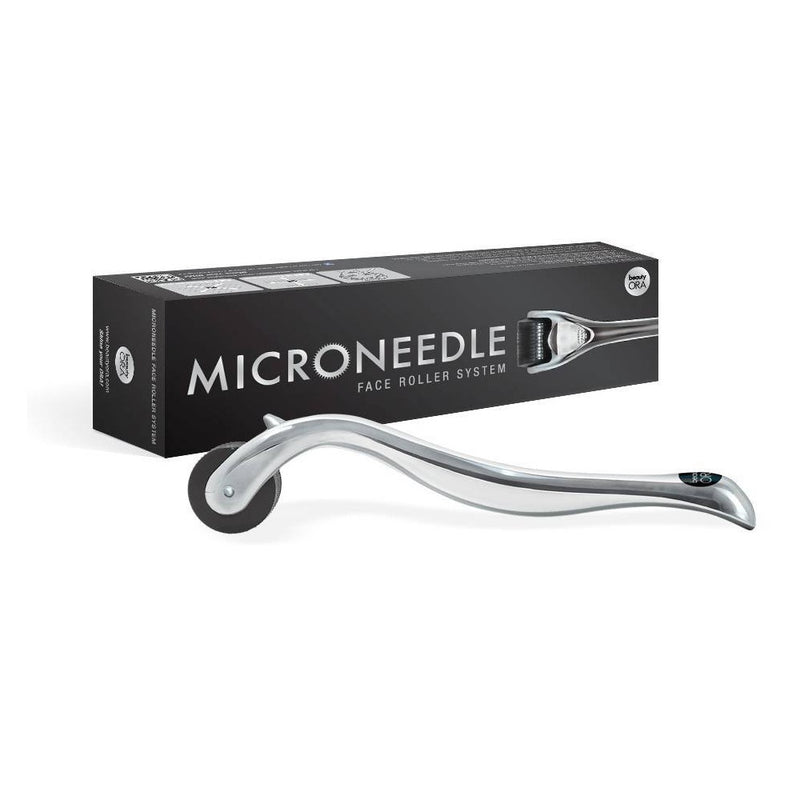 ORA Beauty Silver Microneedle Face Roller System - 1ct