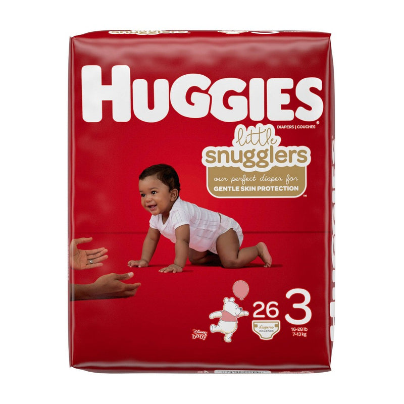 Huggies Little Snugglers Diapers Jumbo Pack - Size 3 (26ct)