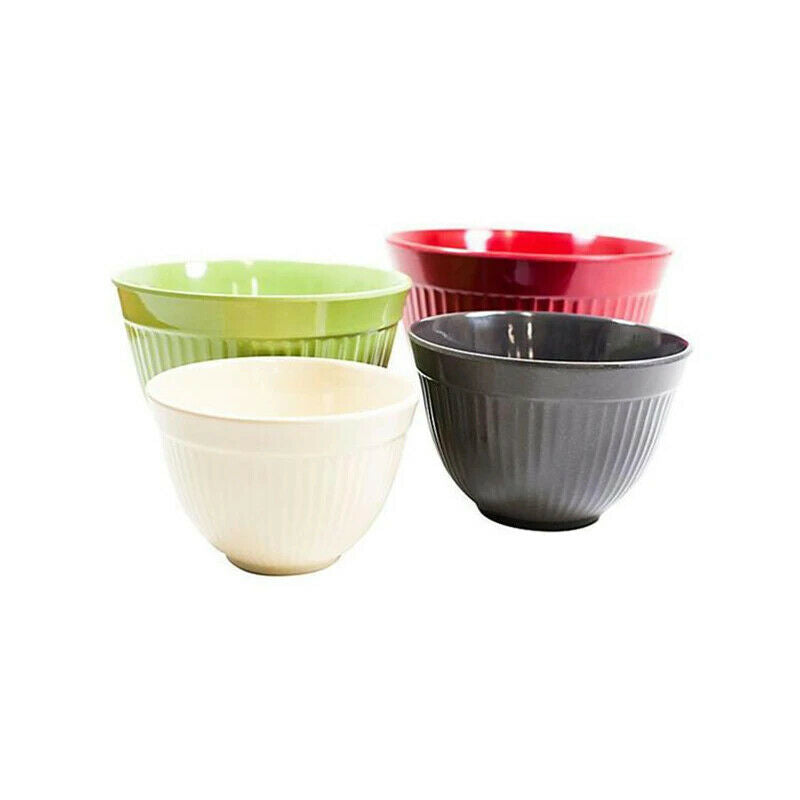 Natural Home Molded Bamboo Nesting Mixing Bowls 3 Piece Set