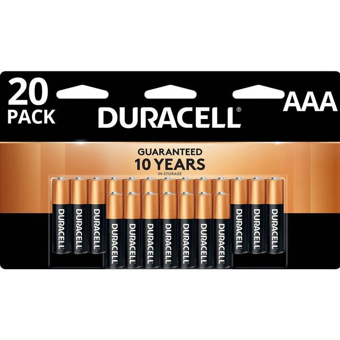 Duracell Coppertop AAA Batteries - 20 Pack Alkaline Battery