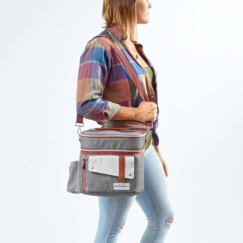 Fit & Fresh Foundry Wickenden Lunch Kit Set - Gray