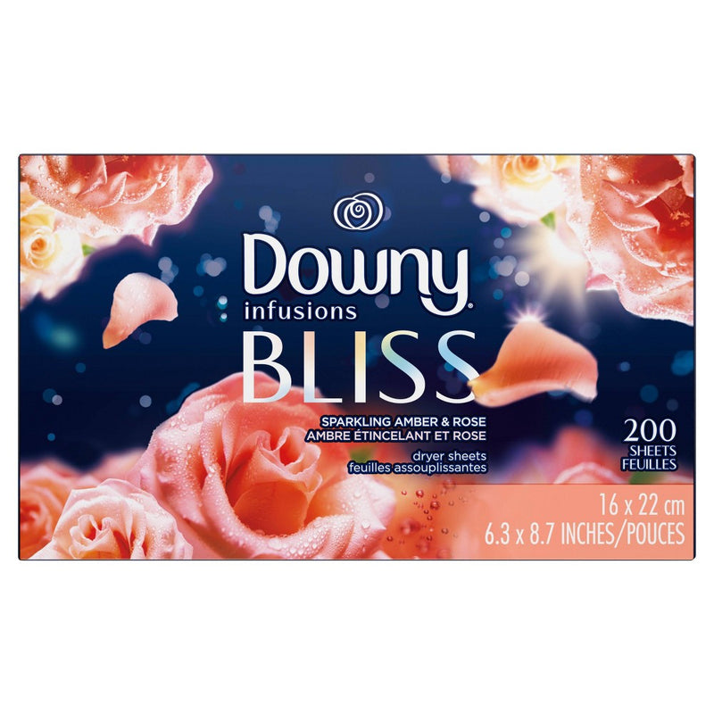 Downy Amber Blossom Dryer Sheets - 200ct8
