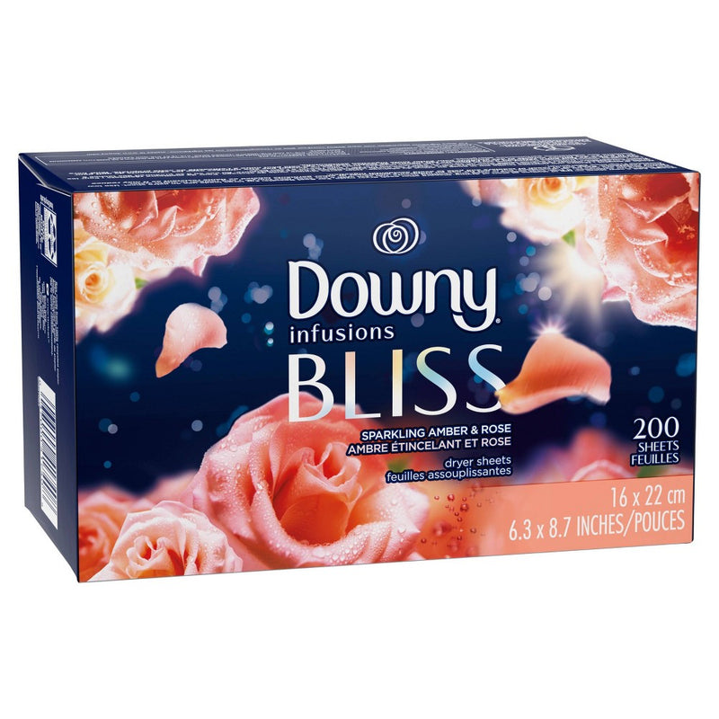 Downy Amber Blossom Dryer Sheets - 200ct8