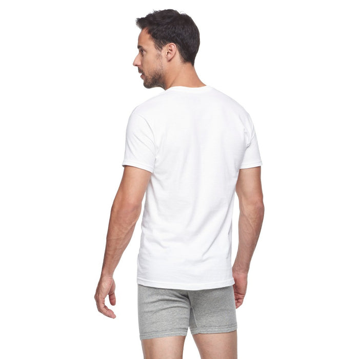 Hanes Premium Men's 6pk Crew Neck T-Shirt - White M