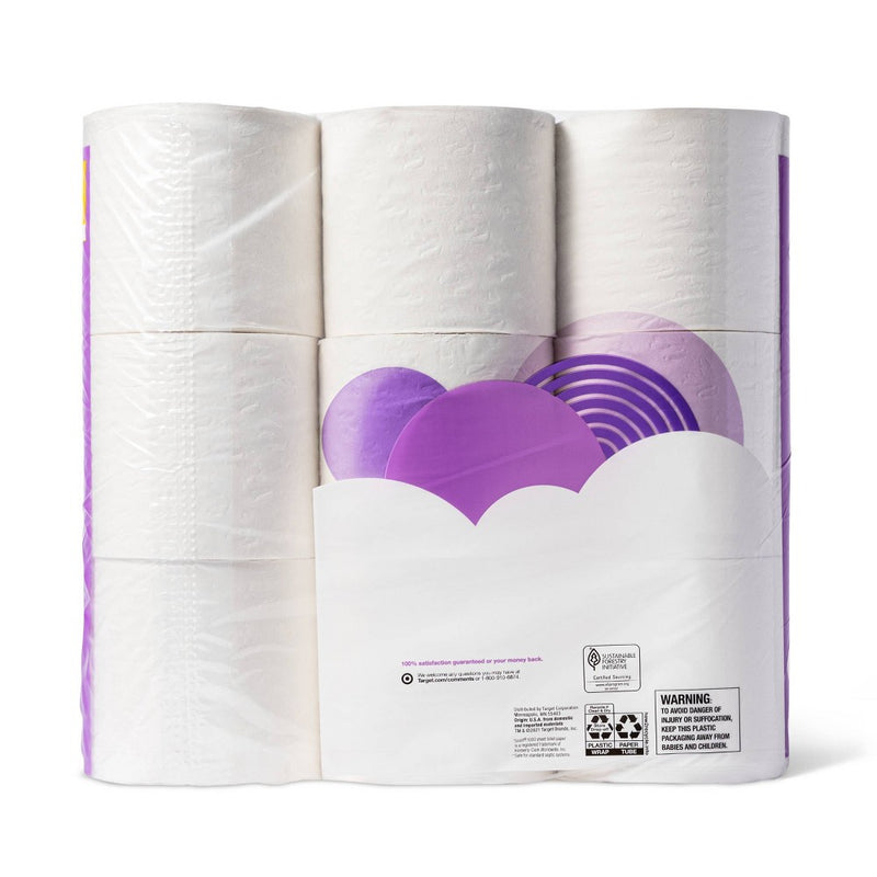 1000 Sheets per Roll Toilet Paper - 18 Rolls - up & up