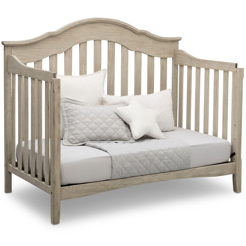 Delta Children Farmhouse 4-in-1 Convertible Crib - Textured Limestone (LOCAL PICKUP ONLY)
