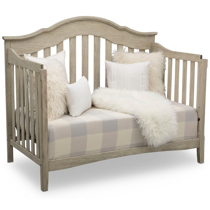 Delta Children Farmhouse 4-in-1 Convertible Crib - Textured Limestone (LOCAL PICKUP ONLY)