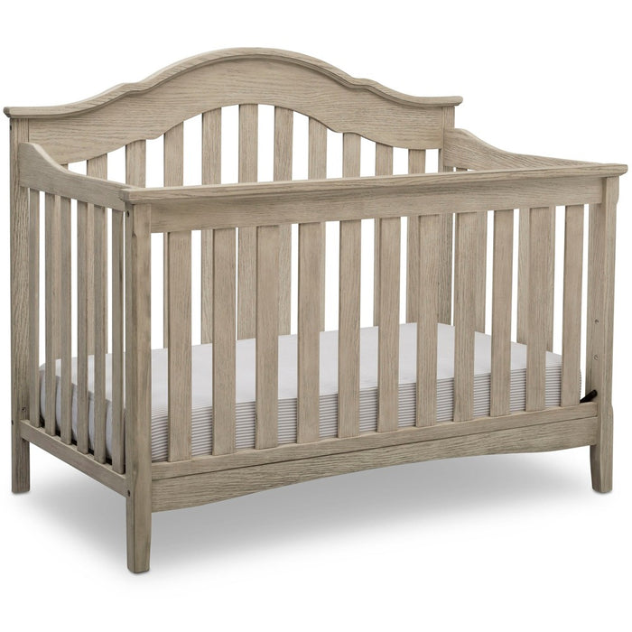 Delta Children Farmhouse 4-in-1 Convertible Crib - Textured Limestone (LOCAL PICKUP ONLY)