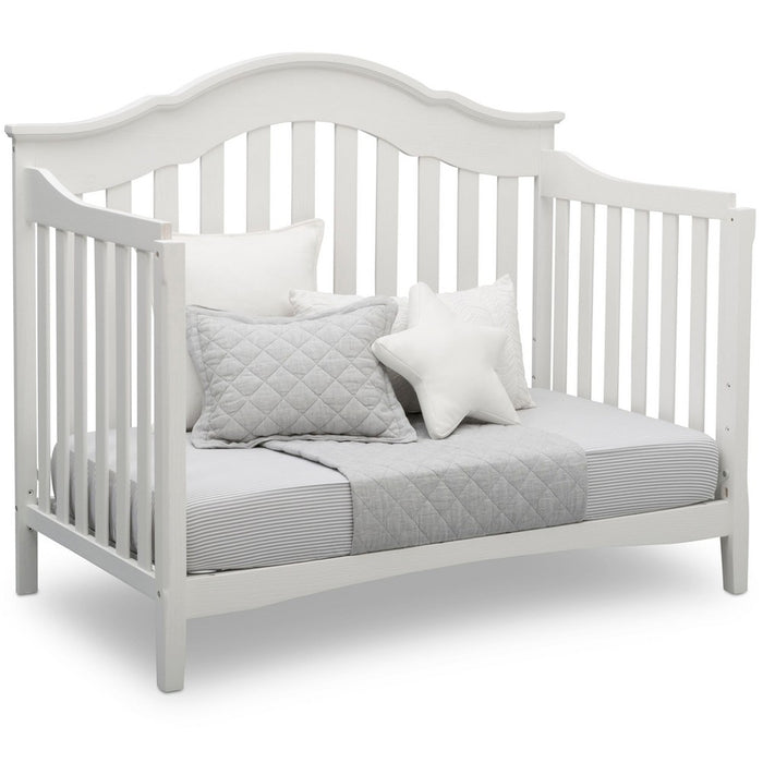 Delta Children Farmhouse 4-in-1 Convertible Crib - Textured White (LOCAL PICKUP ONLY)
