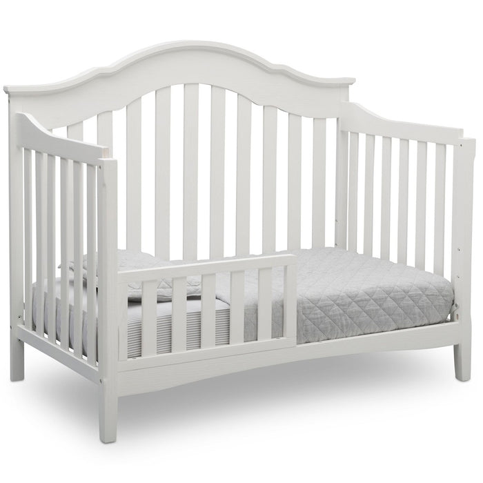 Delta Children Farmhouse 4-in-1 Convertible Crib - Textured White (LOCAL PICKUP ONLY)