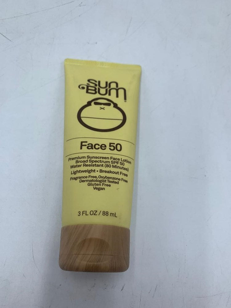 Sun Bum Sunscreen Face Lotion - SPF 50 - 3 fl oz - EXP. JAN.2025