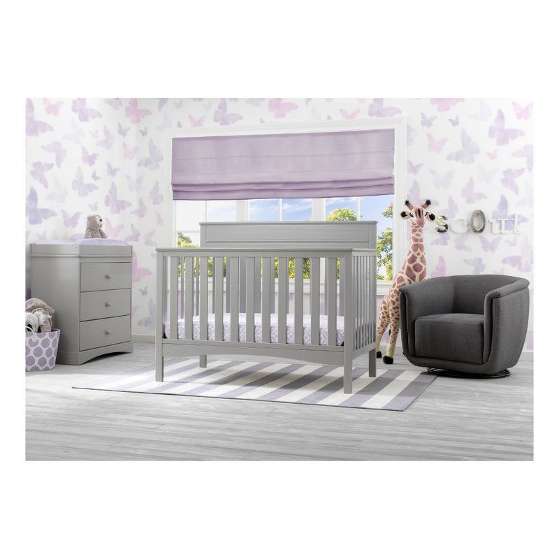 Delta Children Skylar 6-in-1 Convertible Crib - Gray (LOCAL PICKUP ONLY)
