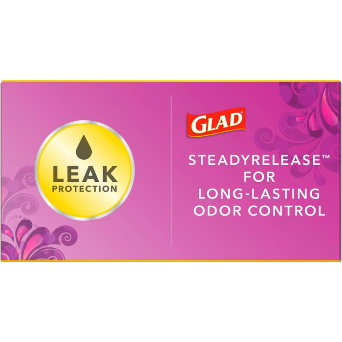Glad ForceFlex White Trash Bags Gain Moonlight Breeze Scent with Febreze Freshness 13 Gallon - 100ct