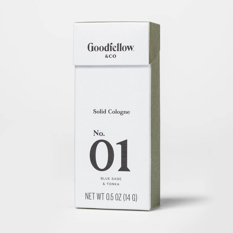 No. 1 Blue Sage & Tonka Men's Solid Cologne - Trial Size - 0.5oz - Goodfellow & Co
