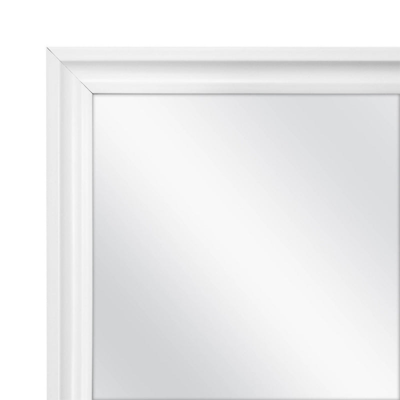 Framed Door Mirror White - Room Essentials (LOCAL PICKUP ONLY)