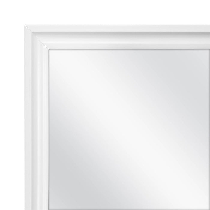 Framed Door Mirror White - Room Essentials