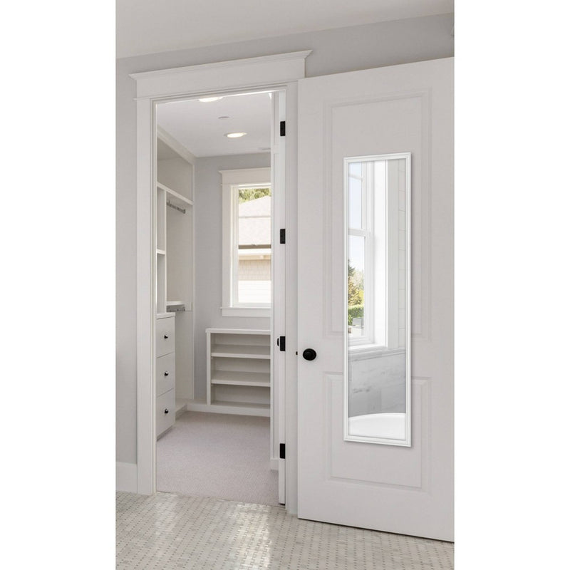 Framed Door Mirror White - Room Essentials (LOCAL PICKUP ONLY)
