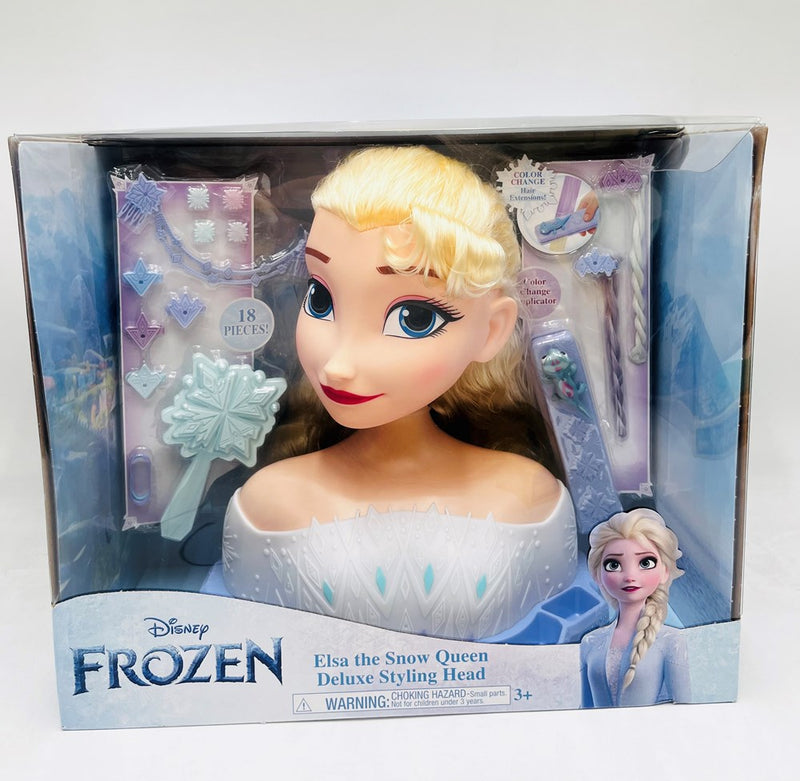 Disney Frozen 2 Deluxe Elsa the Snow Queen Styling Head 17pc