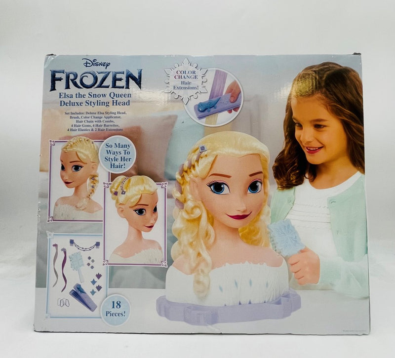 Disney Frozen 2 Deluxe Elsa the Snow Queen Styling Head 17pc