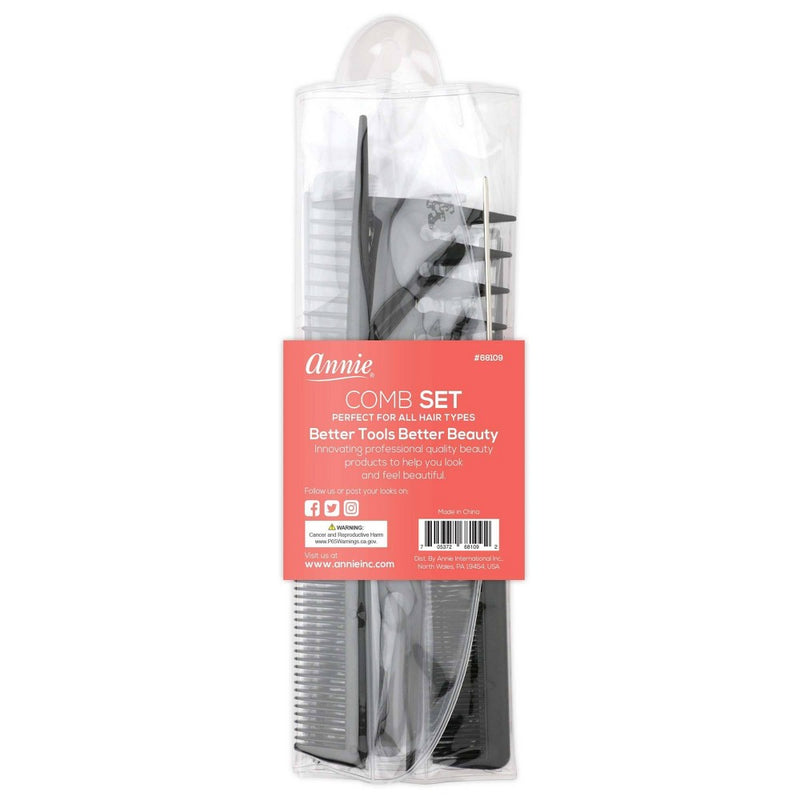 Annie Hair Comb Set - 10ct