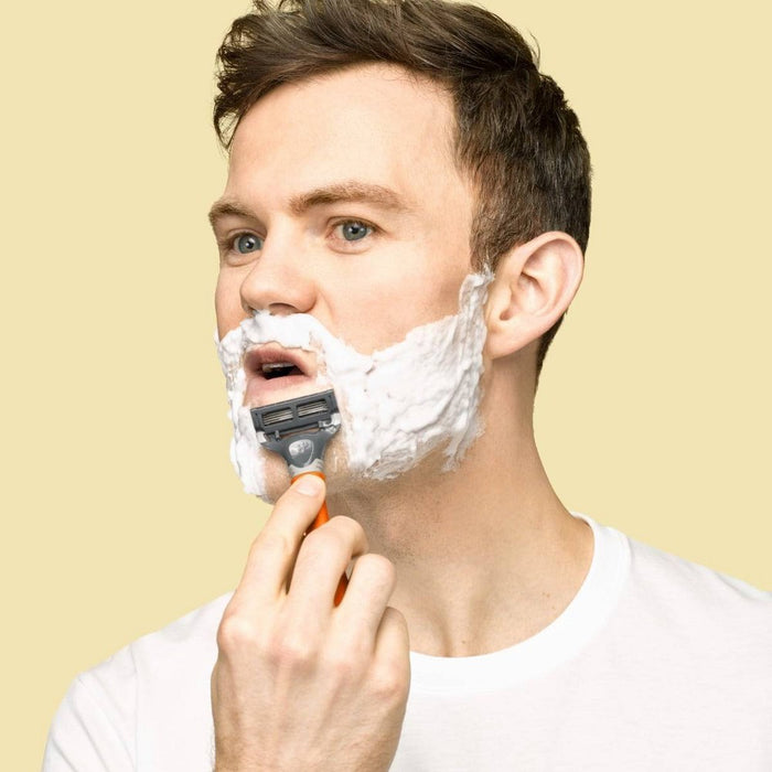 Harry's 5-Blade Men's Razor - 1 Razor Handle + 2 Razor Blade Refills - Tropical Green