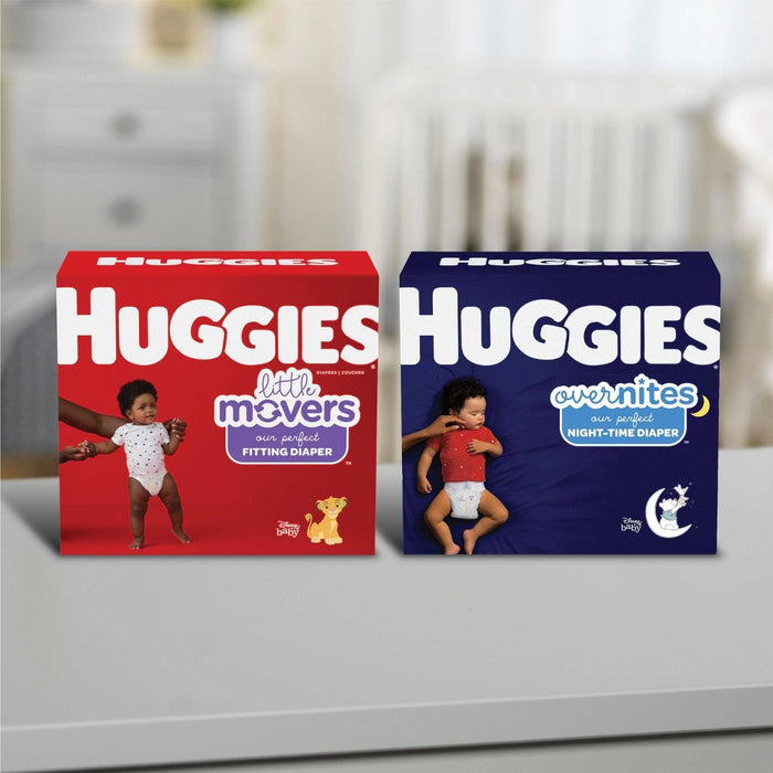 Huggies Little Movers Baby Disposable Diapers - Size 7 - 68ct