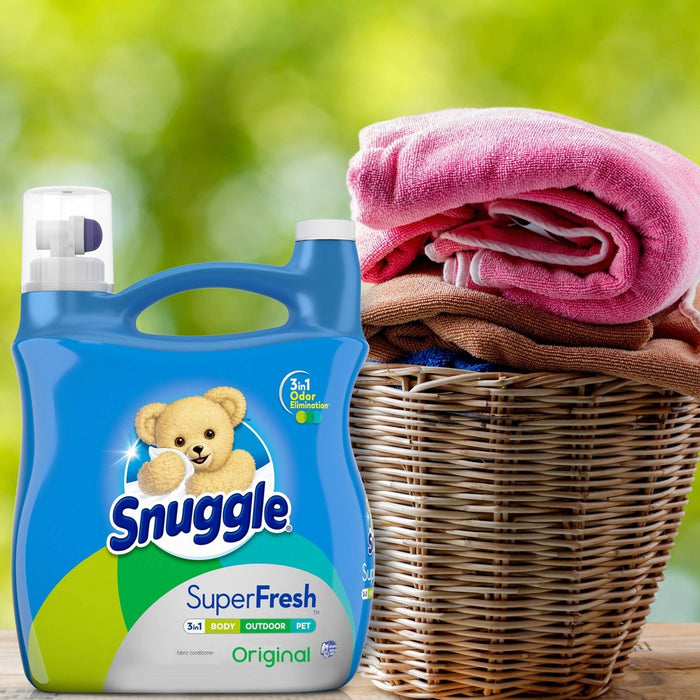Snuggle PLUS SuperFresh Liquid Fabric Softener - 95 fl oz