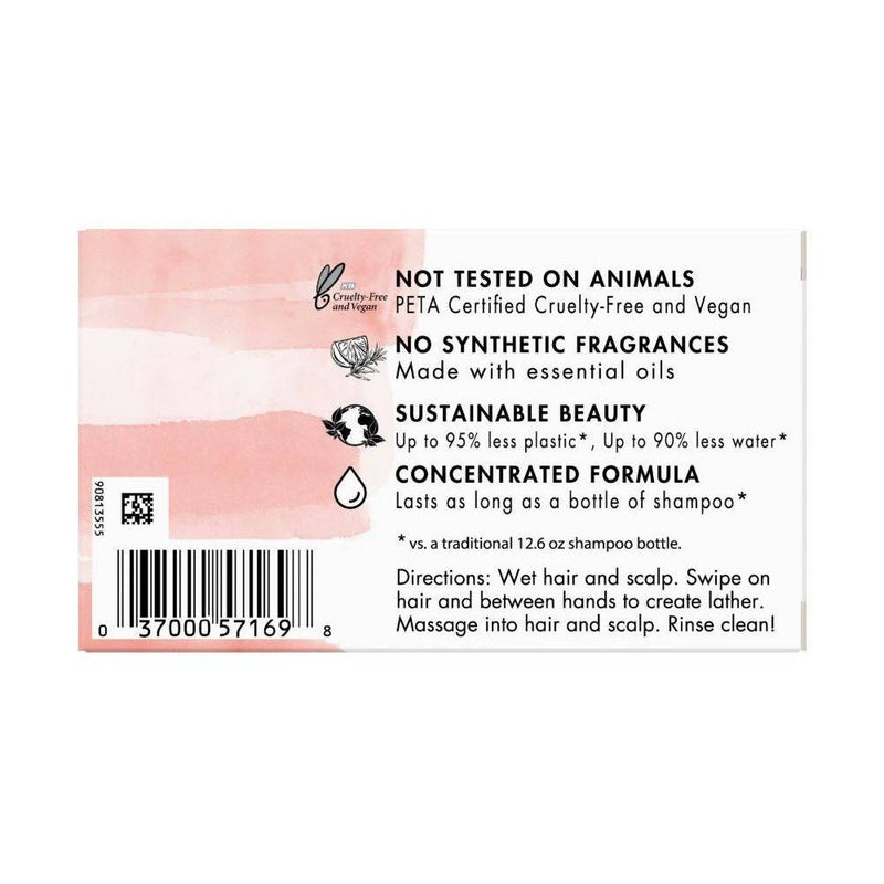 Spring & Vine Grapefruit & Rosemary Volumizing Shampoo Bar - 3.5oz