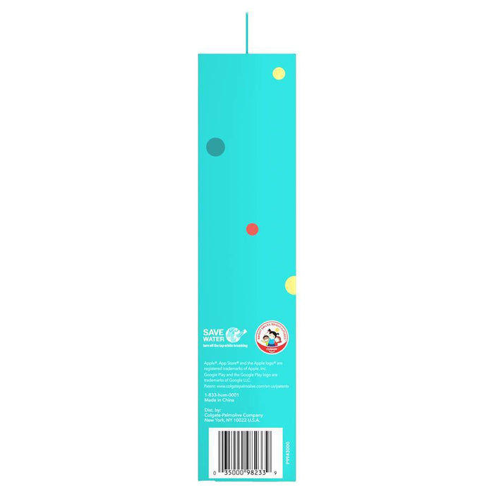 hum kids by Colgate Smart Manual Toothbrush Set with Free App & Brushing Games - Yellow - Extra Soft Bristles