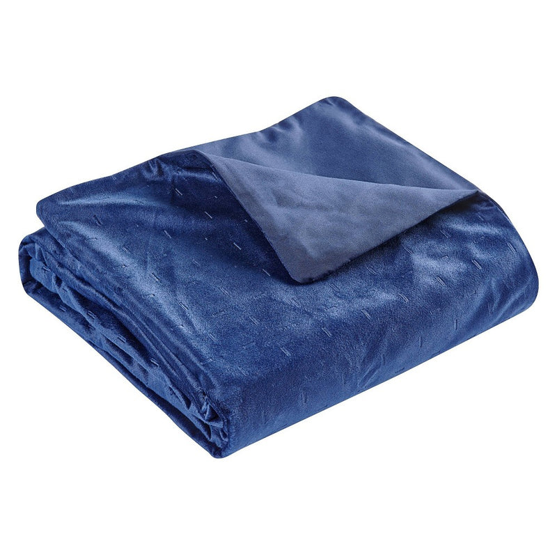 48"x72" Cover for Weighted Blanket Navy - Tranquility