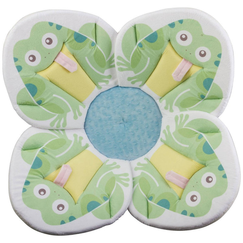 Blooming Bath Pond Pals Bath Cushion - Green Frog