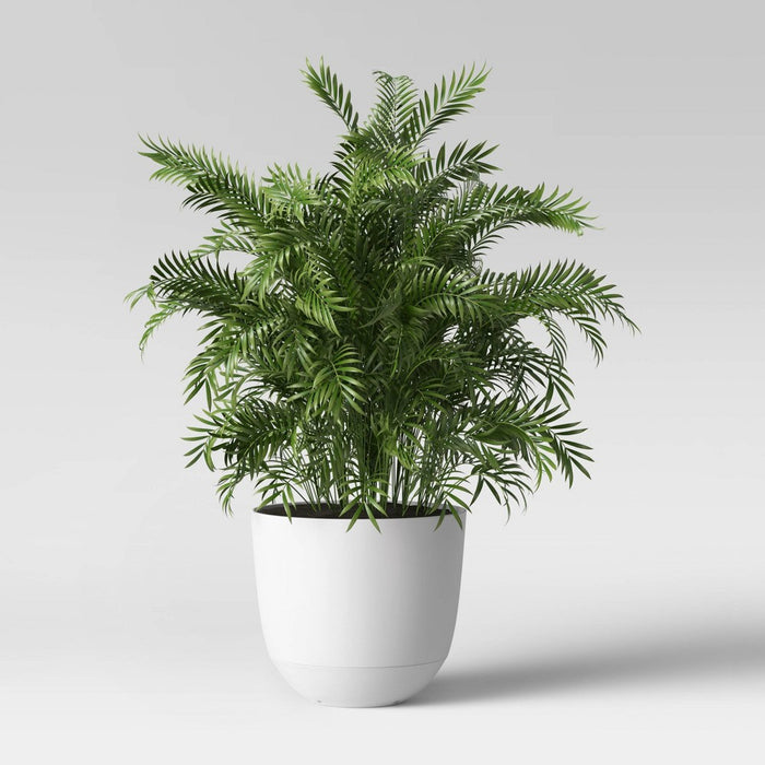 12" Self Watering Planter White - Room Essentials