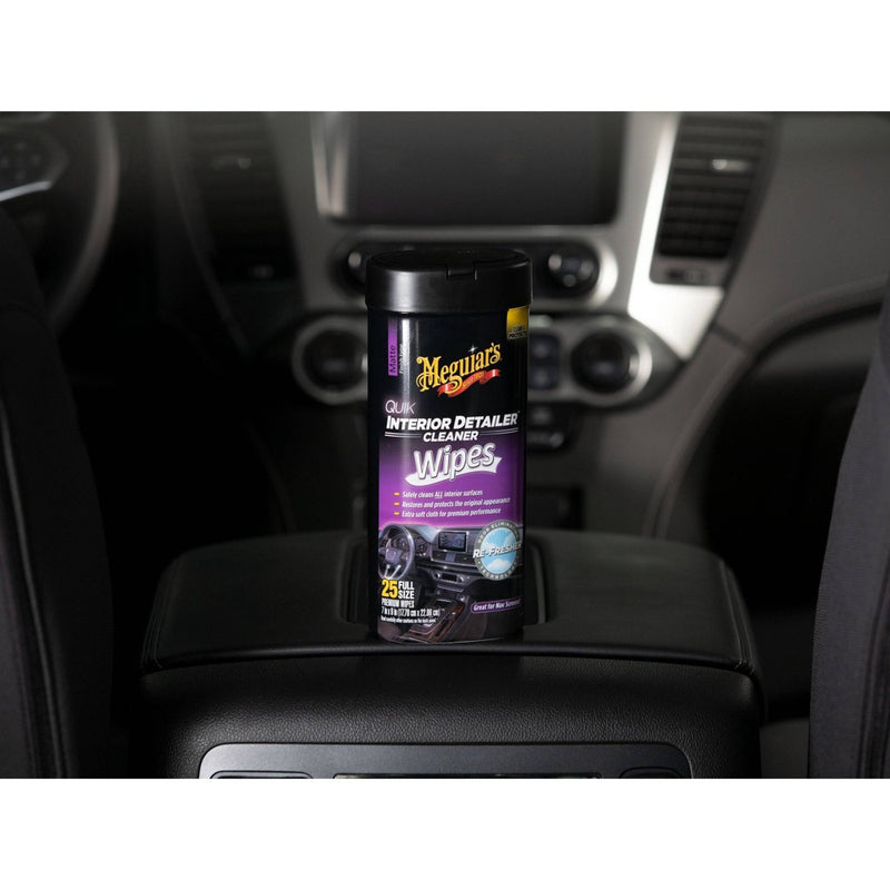 Meguiars 25ct Interior Detailer Wipes