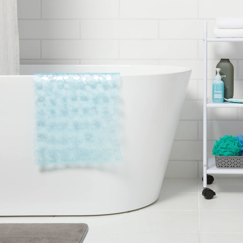 Pebble Bath Mat Blue - Room Essentials33