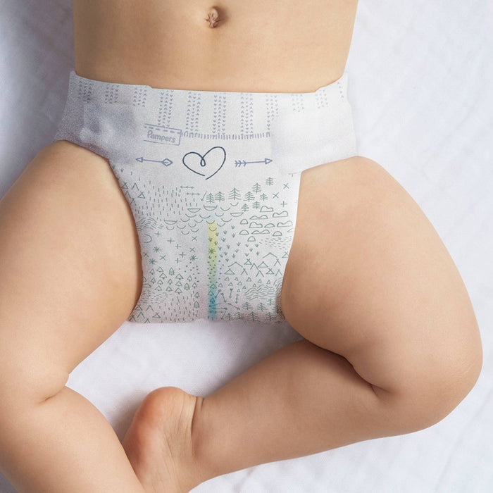 Pampers Pure Protection Disposable Diapers Enormous Pack Size 5 - 88ct