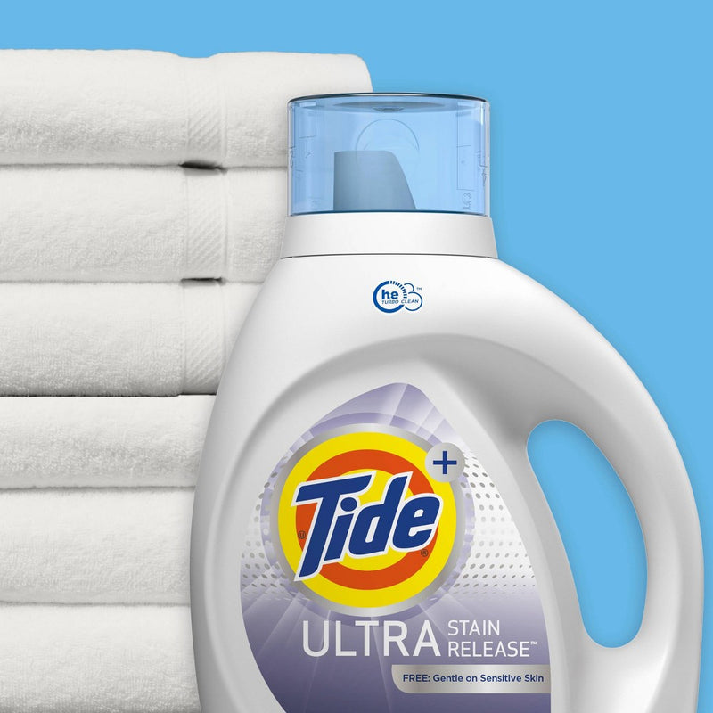 Tide Ultra Stain Release FREE Liquid Laundry Detergent - 92 fl oz