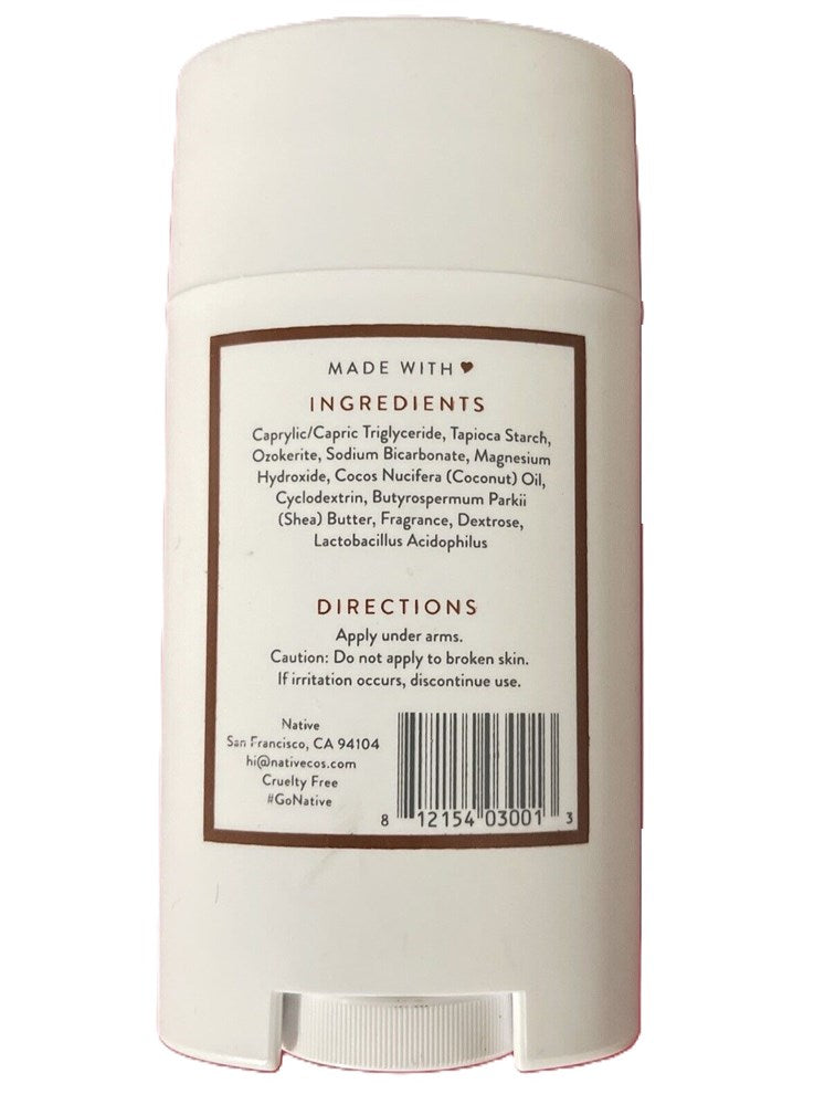 Native Coconut & Vanilla Deodorant for Women - 2.65oz