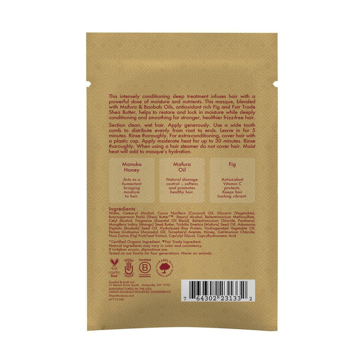 SheaMoisture Manuka Honey & Mafura Oil Intensive Hydration Hair Masque - 2 fl oz