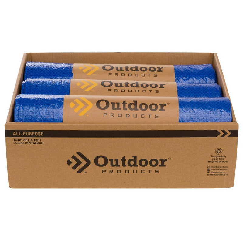 Outdoor Products Tarp - Blue (12" x 14")