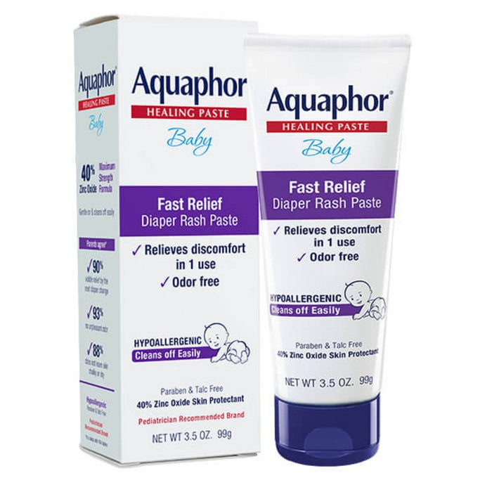 3 PACK!!! Aquaphor Baby Diaper Rash Paste - 3.5oz