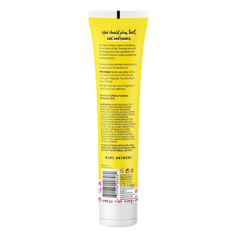 Marc Anthony Strictly Curls Curl Envy Cream Hair Styling Product & Softener - Shea Butter - 6 fl oz