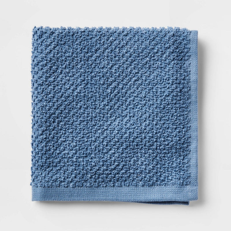 8pc 12"x12" Washcloth Set Blue - Pillowfort