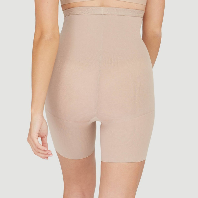 ASSETS by SPANX Women's High-Waist Mid-Thigh Super Control Shaper - Tan 3