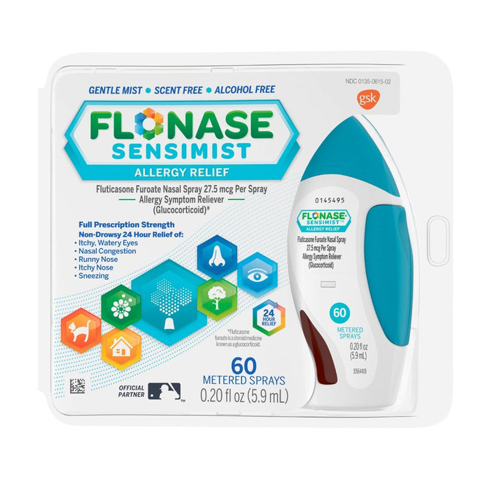Flonase Sensimist 24-Hour Allergy Relief Nasal Spray - Fluticasone Furoate - 0.2 fl oz