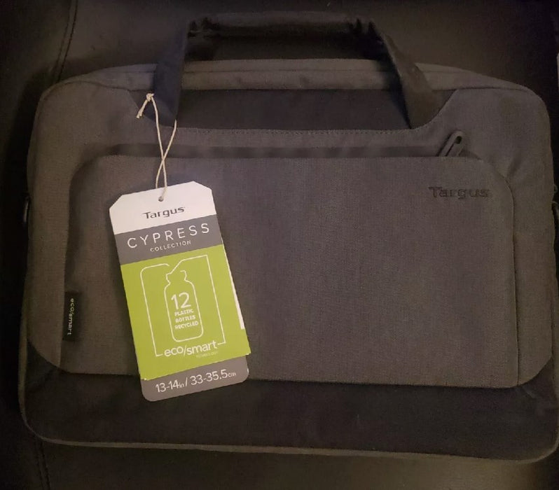 Targus 14" Cypress Slim Briefcase with EcoSmart - Gray